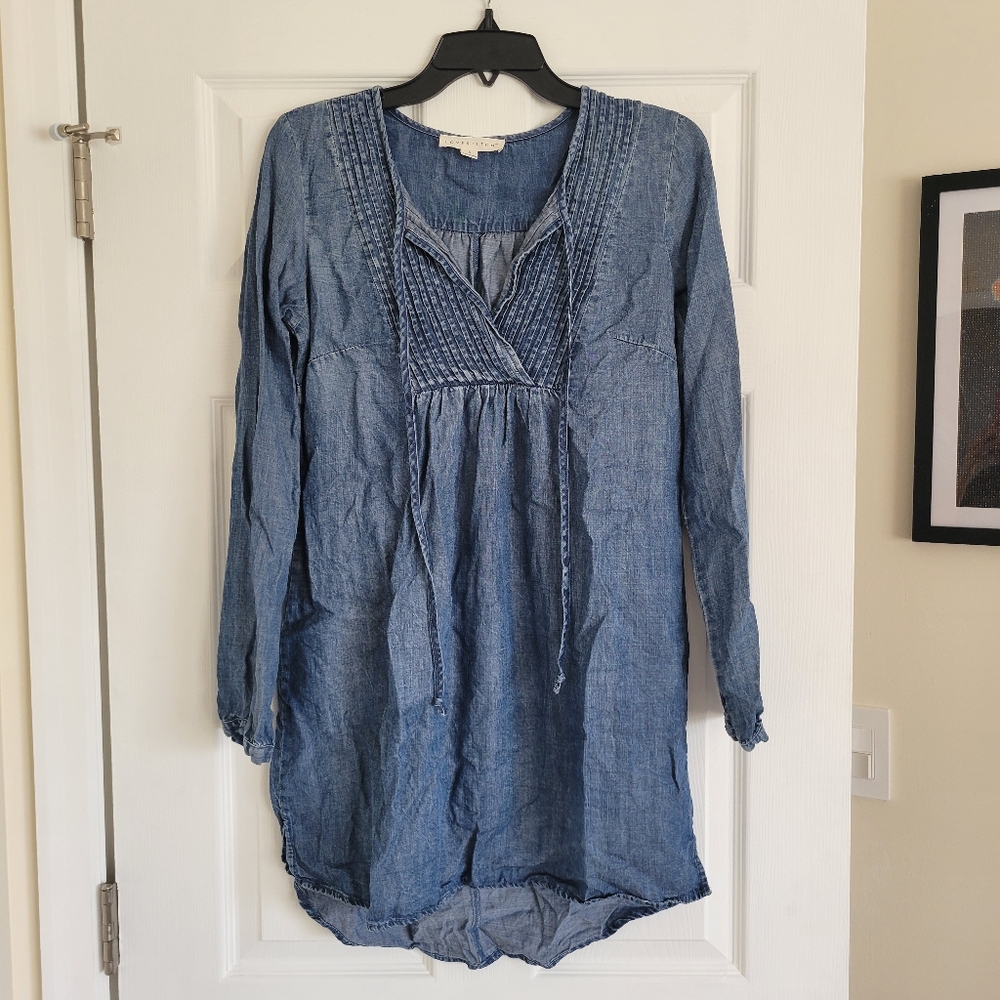 Blue Denim Dress